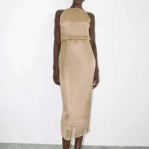Zara | Dresses | Zara Limited Edition Golden Thread Knit Dress You Cannot Miss | Poshmark Zara | Dresses | Zara Limited Edition Golden Thread Knit Dress You Cannot Miss | Poshmark